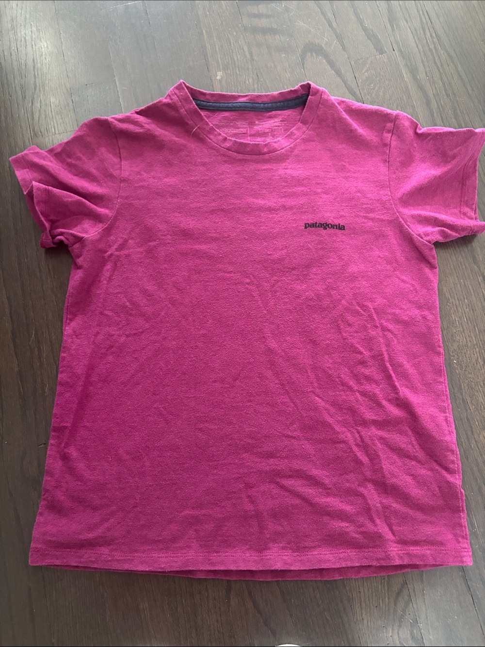 Patagonia Magenta Short-Sleeve Logo Tee